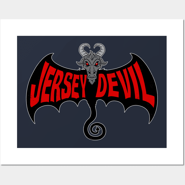 Jersey Devil Wall Art by blairjcampbell